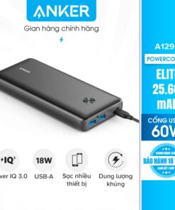 Trang chủ 14 Pin dự phòng PowerCore III Elite 25.600mAh Power Delivery 60w A1290
