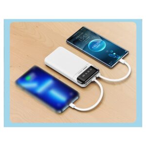 Pin Dự Phòng Remax RPP-93 10000mAh 2 cổng USB max 2.0A tích hợp đèn LED và 3 cáp sạc cổng Type C, iPH, Micro USB 5 webmau16.com 15c6202198a53b745e38fc4e9d7ba570 - sacduphonginlogo.com