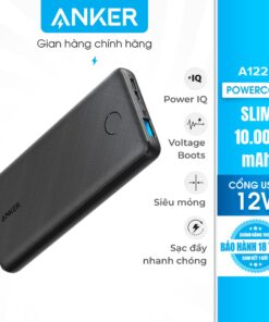 Trang chủ 22 Pin sạc dự phòng ANKER PowerCore Slim 10000mAh - A1229