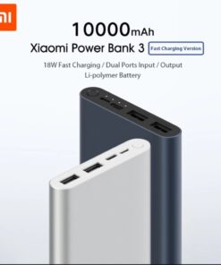 Alternative view of Pin sạc dự phòng Xiaomi 10000 mAh Gen 3 Sạc nhanh 18W Lõi pin Lithium Polymer