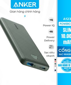 Trang chủ 30 Pin sạc dự phòng ANKER PowerCore Slim 10000mAh PD - A1231