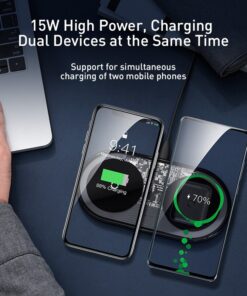 Alternative view of Sạc Điện Thoại Không Dây Baseus Qi Dành Cho11 Pro Max Xs Huawei P30 Pro