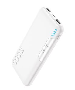 Alternative view of Pin Sạc Dự Phòng Hoco J82 10000mAh, Chất Liệu Nhựa ABS, Vỏ Chống Cháy PC, Nhỏ Gọn, An Toàn Khi Sử Dụng.