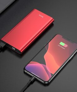 Alternative view of Pin sạc dự phòng HOCO J68, dung lượng 10000mAh, đầu vào Micro/Type-C, cổng ra USB 2A, có màn hình LED báo Pin.