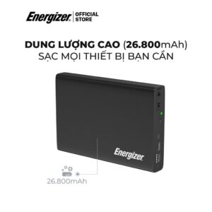 Sạc dự phòng Energizer XP26800AC - tích hợp 4 cổng outputs, công suất 100W - Hàng chính hãng 2 webmau16.com 5f1c5bae4e248b1d6fa1b2b7e6cb6532 - sacduphonginlogo.com