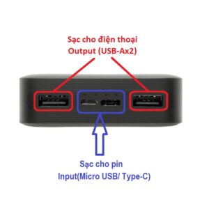 Pin sạc dự phòng Xiaomi Redmi 20000 mAh Fast Charge 18W, Đầu vào (Micro-Usb/ Type-C), Đầu ra(USB-A x2) 2 webmau16.com 7cff245ef8d2ff31391e5857ed2b0bfc - sacduphonginlogo.com