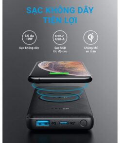 Alternative view of Sạc dự phòng không dây ANKER PowerCore III 10000mAh - A1617