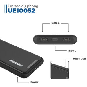Sạc dự phòng Energizer UE10052 - Thiết kế sang trọng, gọn nhẹ - tích hợp 2 cổng output - Hàng chính hãng 5 webmau16.com 990f7ab441fd45094f4eff731d2def0c - sacduphonginlogo.com