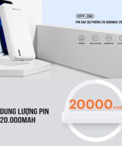 Alternative view of Pin dự phòng sạc nhanh Remax RPP-288 dung lượng 20000mAh - Hỗ trợ QC và PD 20W