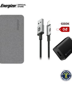 Trang chủ 42 Combo sạc dự phòng Energizer 10,000mAh UE10043 - sạc Mophie 10W - cáp Mophie A to Lightning 1M - Hàng Chính Hãng