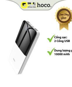Trang chủ 103 Pin Sạc Dự Phòng Hoco J42 10000mAh 2 Cổng Sạc In/Out, Màn Hình Led Hiển Thị, Tương Thích Với Nhiều Dòng Điện Thoại0