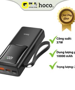 Trang chủ 101 Pin Sạc Dự Phòng Hoco J41 Pro 10000mAh, QC3.0, 22.5W Và TypeC PD20W, Chất Liệu ABS Chống Cháy PC, Kèm Dây Buộc Bằng Da.