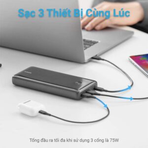 Pin dự phòng PowerCore III Elite 25.600mAh Power Delivery 60w A1290 3 webmau16.com d3b58d23c322dadc5bcd6008433d6fea - sacduphonginlogo.com
