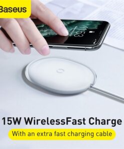 Alternative view of Đế Sạc Pin Không Dây Baseus 15W Hỗ Trợ Sạc Nhanh Theo Tiêu Chuẩn Qi Cho Iphone / Airpods Pro /Huawei / Xiaomi