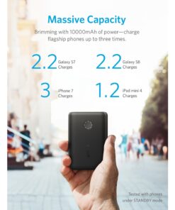 Alternative view of Pin sạc dự phòng ANKER PowerCore II 10000mAh công nghệ PowerIQ 2.0 tương thích tích hợp QC 3.0 18w - A1230