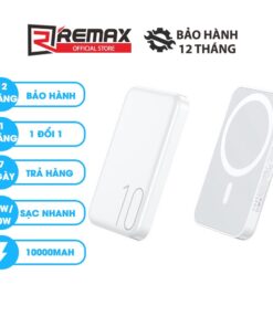 Trang chủ 135 Pin dự phòng sạc nhanh Remax RPP-65 10000mAh sạc không dây wireless 15W - hỗ trợ PD 20W (4 màu)