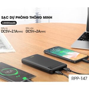 Pin Dự Phòng 10000mah Remax RPP-147 Jany Series 2 cổng USB 5 webmau16.com f5a2ee0cafa7e05f20e3679a826e2ff1 - sacduphonginlogo.com