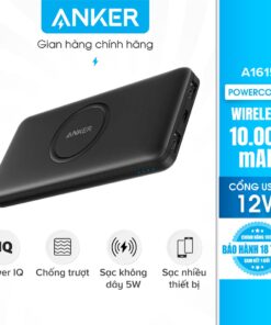 Trang chủ 16 Pin sạc không dây dự phòng ANKER Wireless PowerCore 10.000mAh - A1615
