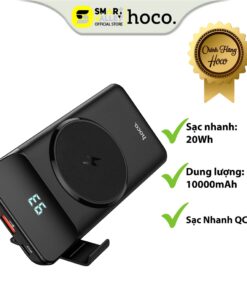 Alternative view of Pin Sạc Dự Phòng Không Dây Hoco J76, Sạc Nhanh QC3.0 và PD20W - Pin 10.000mAh, Chất Liệu ABS + PC Chống Cháy