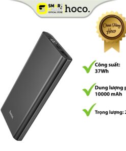 Trang chủ 111 Pin sạc dự phòng HOCO J68, dung lượng 10000mAh, đầu vào Micro/Type-C, cổng ra USB 2A, có màn hình LED báo Pin.