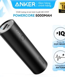 Trang chủ 24 Pin sạc dự phòng ANKER PowerCore 5000mAh - A1109