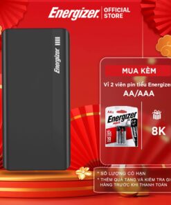 Trang chủ 44 Sạc dự phòng Energizer UE10054 -Thiết kế gọn nhẹ,tích hợp 2 cổng inputs và 2 cổng ouputs - Hàng chính hãng